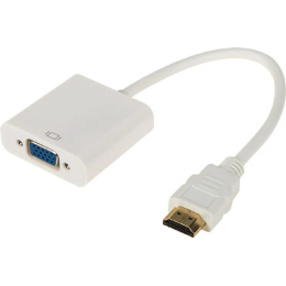 Rexant 17-6934 Переходник штекер HDMI - гнездо VGA, провод + шнур стерео 3,5мм с питанием