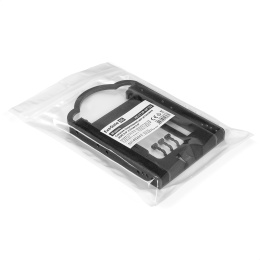 Салазки (переходник) ExeGate HD-2T3P-NF125 для безвинтового крепления HDD/SSD 2.5" в отсек 3.5" пластиковые EX300443RUS