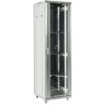 Шкаф серверный Rexant 04-4268-211 напольный 42U 600x800мм пер.дв.стекл металл 2 бок.пан. направл.под винты 800кг серый 230град. IP20 сталь
