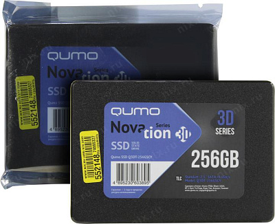 QUMO SSD 256GB Novation TLC Q3DT-256GSCY {SATA3.0}