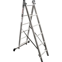 Алюминиевая двухсекционная лестница Новая Высота NV1220 2x6 1220206