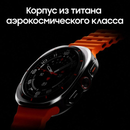 Смарт-часы Samsung Galaxy Watch Ultra LTE 47мм, 1.5", с SIM, оранжевый/черный
