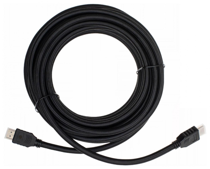 Кабель аудио-видео Cactus CS-HDMI.2-7 HDMI (m)/HDMI (m) 7м. позолоч.конт. черный