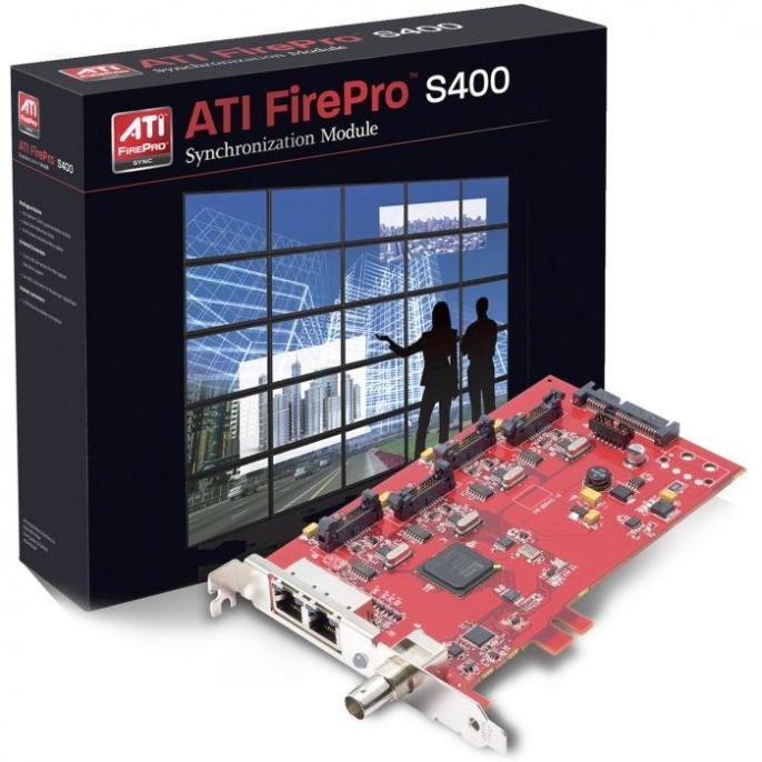 Графический процессор AMD Radeon FirePro S400 Sync Module. AW100505981 100-505981 RTL