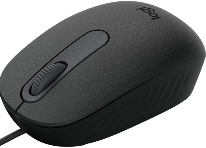 Мышь Logitech M86 черный оптическая 8000dpi USB для ноутбука 2but 910-007661