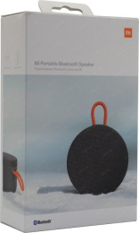Колонка портативная Xiaomi Mi Portable Bluetooth Speaker, 4Вт, черный [bhr4802gl]