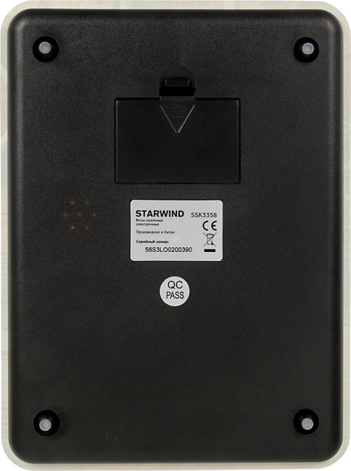 Весы кухонные электронные Starwind SSK3358 макс.вес:5кг