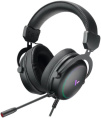 RAPOO Игровая гарнитура проводная VH300S-BL Virtual 7.1, цвет - черный 13331