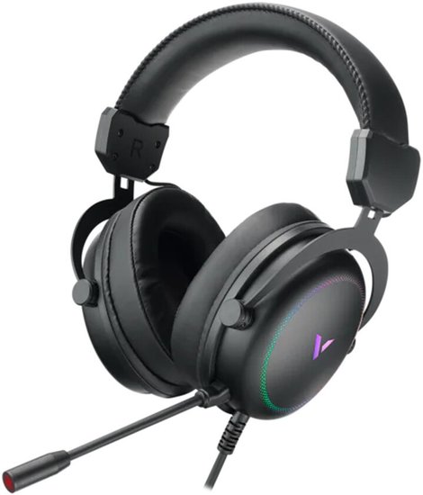 RAPOO Игровая гарнитура проводная VH300S-BL Virtual 7.1, цвет - черный 13331