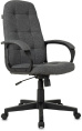 Кресло руководителя Бюрократ CH 002, ткань, до 120кг, серый