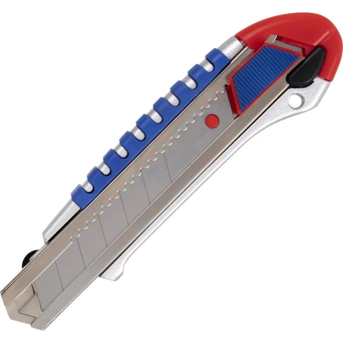 Универсальный мощный нож BRAUBERG Professional ширина 25 мм, металлический корпус 237448