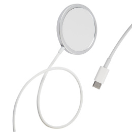 Беспроводное зарядное устройство Redline Qi-13,  USB-C, 12Вт, 1A, белый [ут000023447]