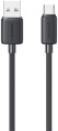 Кабель Usams US-SJ688 Type-C 3A Striped Data Cable-KY Series 1m Черный SJ688USB01