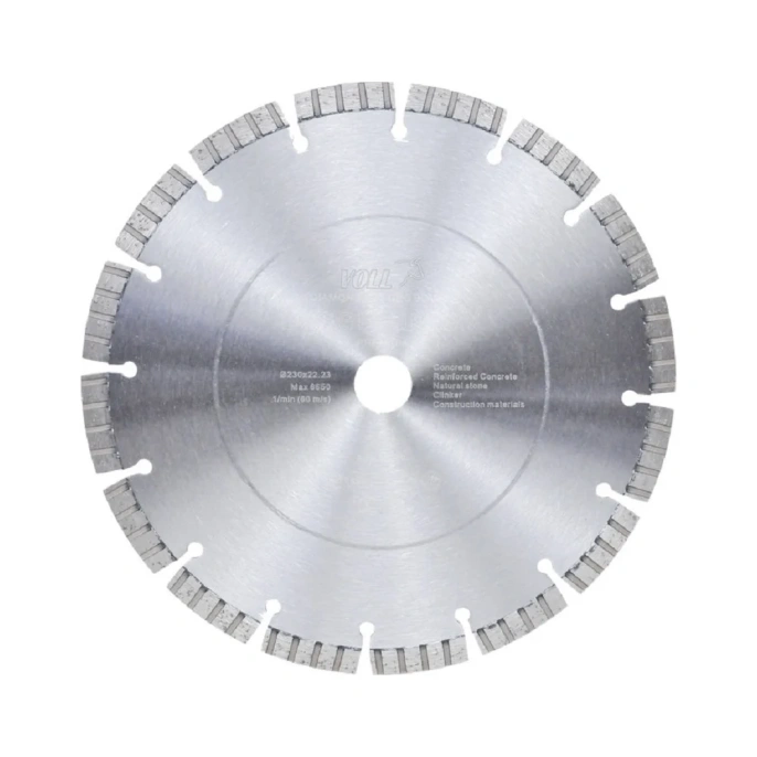 Диск алмазный LaserTurboV PREMIUM (230х22.23 мм) VOLL 1.00230