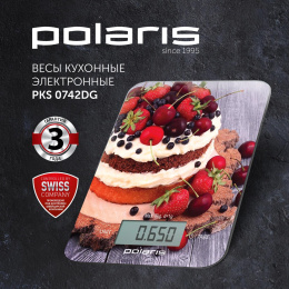 Весы кухонные POLARIS PKS 0742DG, рисунок