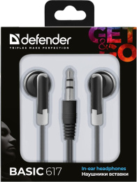 Нaушники BASIC 617 BLACK 63617 DEFENDER
