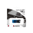 Kingston USB Drive 64GB DataTraveler 80M OTG USB Type-C USB 3.2 черный [DT80M/64GB]
