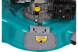 Газонокосилка бензиновая GPT GLM-Т5136SR роторная газонокосилка, самоходная, бензиновый двигатель, 3600 Вт, 5 л.с., ширина скашивания: 51 см 60 л