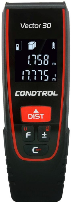 Лазерный дальномер Condtrol Vector 30 2кл.лаз. 635нм 1-4-109