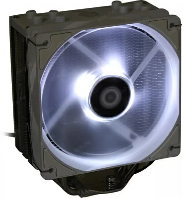 Охладитель ID-Cooling ID-CPU-SE-224-XT WHITE (1155/2011/2066/1200/AM4 15.2-32.5дБ700-1800об/мин Al+тепл.трубки)
