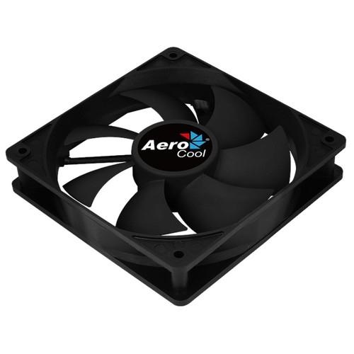 Fan Aerocool Force 12 / 120mm/ 3pin+4pin/ Black Force 12 Black