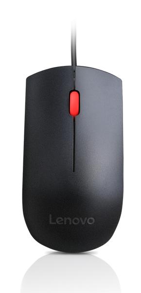Компьютерная мышь Lenovo Essential USB Mouse 1600 DPI - Optical sensor, USB Cable 1.8 m