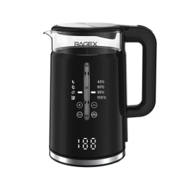 Электрический чайник RAGEX R2402, 1.5 л, 2200 Вт, цвет: 000 (черный)