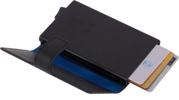 Чехол для кредитных карт Piquadro Urban PP5649UB00R/NGR, кожа натуральная, черный  / серый