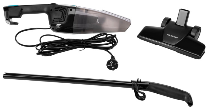 Ручной пылесос (handstick) StarWind SCH1550, 800Вт, черный/черный