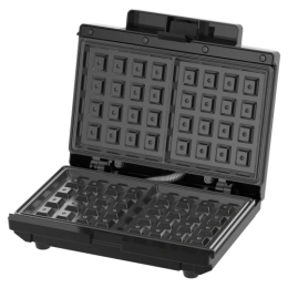 Электрическая вафельница RAGEX R728-000, венские вафли, 750Вт, цвет: 000 черная