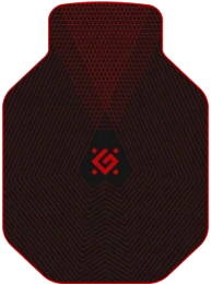 Напольный игровой ковёр Defender Motion коврик для компьютерного кресла,1155*1345*4мм,черный,50567