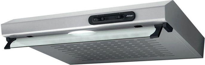 Вытяжка козырьковая Jet Air Light IX/F/50, управление ползунковое, нержавеющая сталь [prf0094402b]