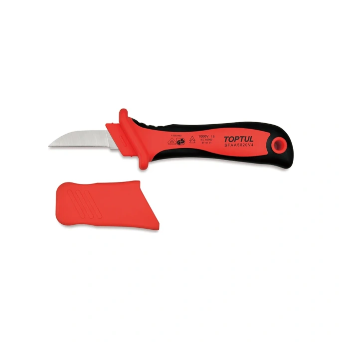 Кабельный нож TOPTUL VDE 1000 В SFAA5020V4
