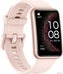 Смарт-часы Huawei WATCH FIT Special Edition Nebula Pink STA-B39 55020ATE 1.64", AMOLED, 326 пикселей, сенсорный экран, 456 х 280, защита от царапин, поддержка платформ: Android