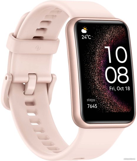 Смарт-часы Huawei WATCH FIT Special Edition Nebula Pink STA-B39 55020ATE 1.64", AMOLED, 326 пикселей, сенсорный экран, 456 х 280, защита от царапин, поддержка платформ: Android