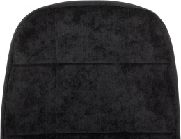 Кресло руководителя Бюрократ CH 002, ткань, до 120кг, топ-ган, фиксированные подлокотники,  черный