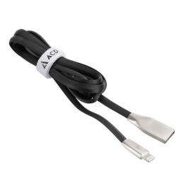 Кабели USB ACD USB кабель ACD-Infinity Lightning ; USB-A TPE, 1.2м, черный ACD-U922-P5B