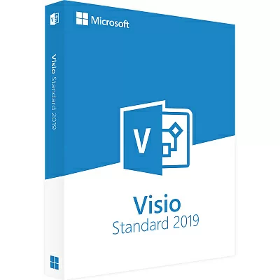 Программное обеспечение Microsoft Visio Standard 2019 32/64 Russian CEE Only EM DVD 1 пользователь