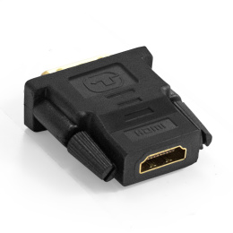 Переходник HDMI-DVI ExeGate EX-A-HDMI-DVI-1 (19F/19M, позолоченные контакты) EX294705RUS