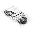 Кабель питания ExeGate Power PC-1P-Schuko(У)->C13/3x0.5Cu (Евровилка угловая EU/Тип F(Schuko) ->IEC 320 C13, VDE-250V-3*0.5mm2, медь, черный, 6A, 1м) EX297778RUS