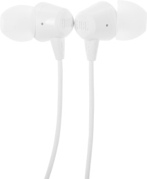 Гарнитура внутриканальные JBL C50HI 1.2м белый проводные в ушной раковине JBLC50HIWHT