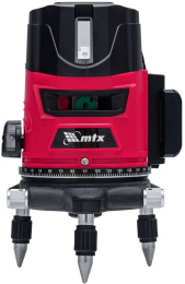 Лазерный уровень MTX crl-30g 30 м зеленый луч акк. li 2400 mah резьба 5/8" 35036