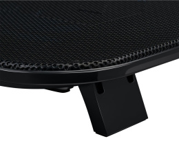 Подставка для ноутбука Buro BU-LCP140-B214H, 14", 338х255х22 мм, 1хUSB, вентиляторы 2 х 140 мм, 480г, черный