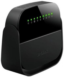 Wi-Fi роутер D-Link DSL-2640U/R1A,  Wi-Fi 4,  N150,  2.4ГГц, 4 LAN,  1 WAN/LAN, ADSL2+ (AnnexA/L/M), черный