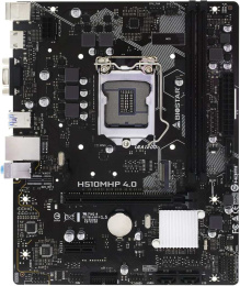 Материнская плата Biostar H510MHP 4.0 mATX, 18.5x23.5 см, Intel H470, 2xDDR4 DIMM, 3200МГц, до 64GB, звук 7.1, 4xSATA3.0 6Gb/s , 1xM.2, 1xPCIe3.0x16, 1xPCIe3.0x1, 1хHDMI, 1xVGA