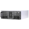 Procase Корпус 4U server case,4x5.25+11HDD,черный,без блока питания,глубина 550мм,MB CEB 12"x10,5", панель вентиляторов 3*120x25 PWM [RE411-D4H11-FC-55]