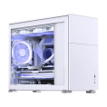 Корпус компьютерный Mini-Tower/ Case JONSBO D31 STD, Mini-Tower, TG, no fan, 1xUSB-A 3.2 + 1xUSB-C 3.2, mATX, mDTX, mITX White (D31 STD White)