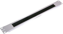 Кабельный органайзер гориз. NTSS (NTSS-BO-1U) односторонний щетки 1U шир.:19"