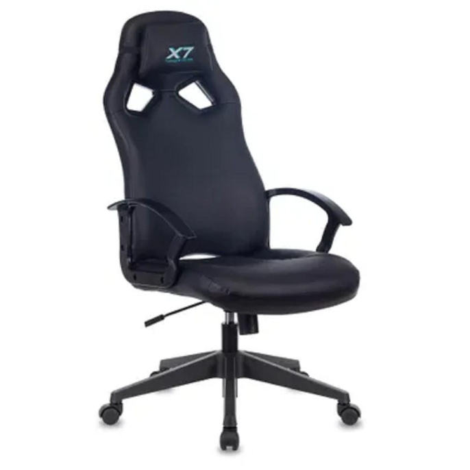 Кресло игровое A4Tech X7 GG-1000B черный эко.кожа крестов. пластик 1488255