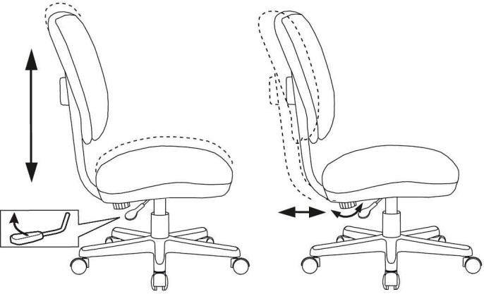 Кресло детское Бюрократ CH-W204NX белый монстры крестов. пластик пластик белый